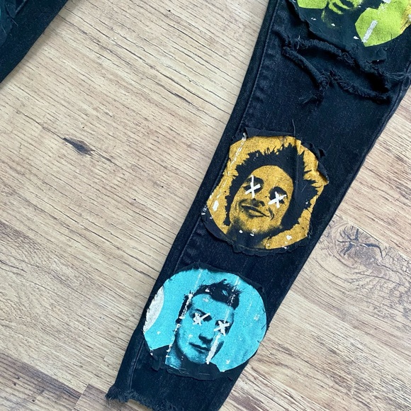 Reworked Green Day Jeans - Picture 5 of 5